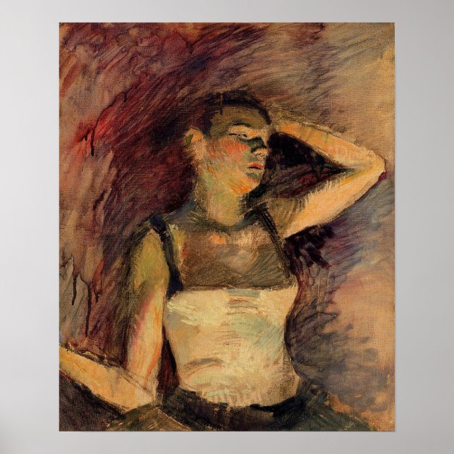 Poster Toulouse-Lautrec - Estudo De Um Dançarino 1888 (Frente)