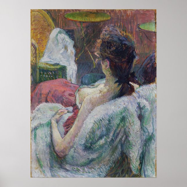 Poster Toulouse-Lautrec - O Desmino Modelo (Frente)