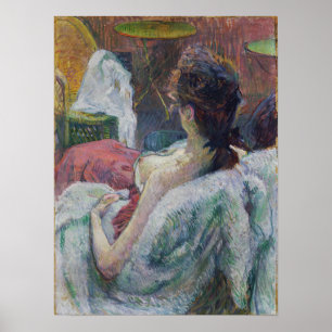 Poster Toulouse-Lautrec - O Modelo Descansando