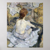 Toulouse-Lautrec - Ruiva / A Toilette