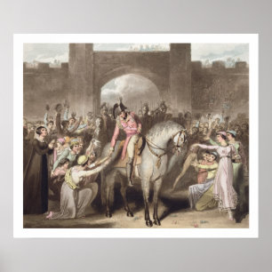 Pôster Toulouse, o 10 de abril de 1814, 'das vitórias de