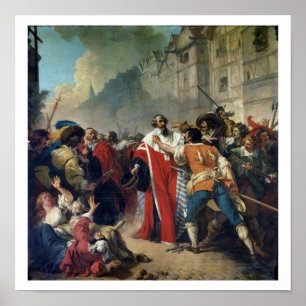 Poster Toupeira de Mathieu que está sendo parada pela