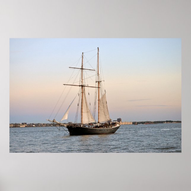 Pôster Tour de Boat do Rio Hudson (Frente)