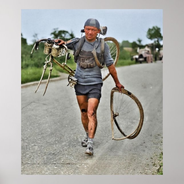 Poster Tour de France 1928 Palco 7 Giusto Cerutti italian (Frente)