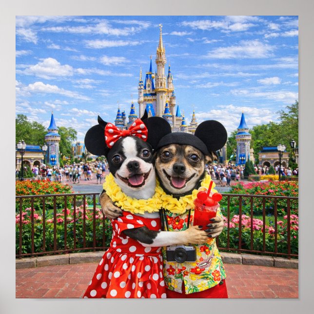 Poster "Tourists" (Frente)