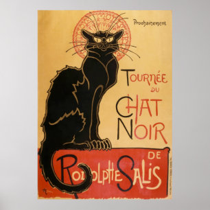Poster Tournee Du Chat Noir (o gato preto)