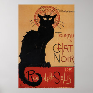 Pôster Tournée du Chat Noir, Théophile Steinlen