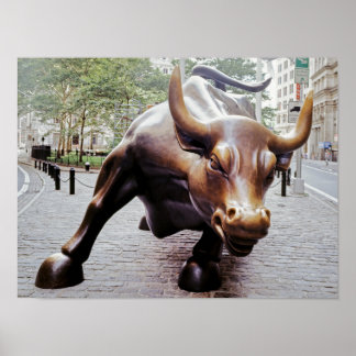 Poster Touro de Wall Street
