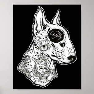 Poster Touro Incluso - Velha Tatuagem Escola Engraçada T
