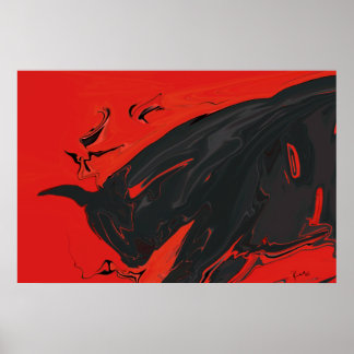 Pôster Touro Irritado 2