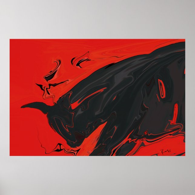 Pôster Touro Irritado 2 (Frente)