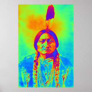 Poster Touro Sentado