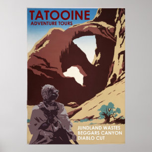 Poster Tours Tatooine Adventure