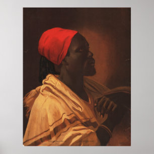 Poster Toussaint L'Ouverture por George DeBaptiste (1870)