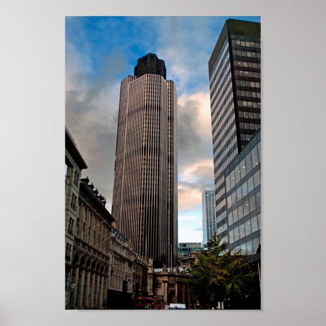Poster Tower 42 Anteriormente Natwest Building London Rei (Frente)