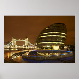 Poster Tower Bridge e Greater London Authority