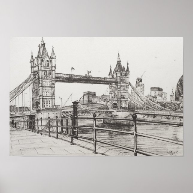 Poster Tower Bridge London 2006 (Frente)
