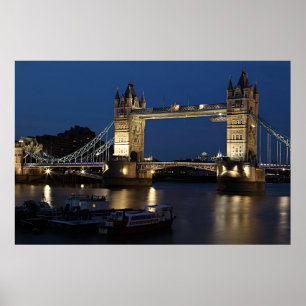 Poster Tower Bridge, Londres, Inglaterra