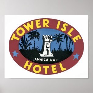 Pôster Tower Isle Hotel, Jamaice BWI