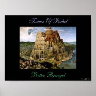 POSTER TOWER OF BABEL