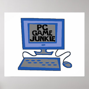 Pôster Toxicómano do jogo do PC
