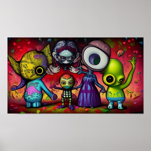 Poster Toy Box Ricaso Nightmare Series (Frente)