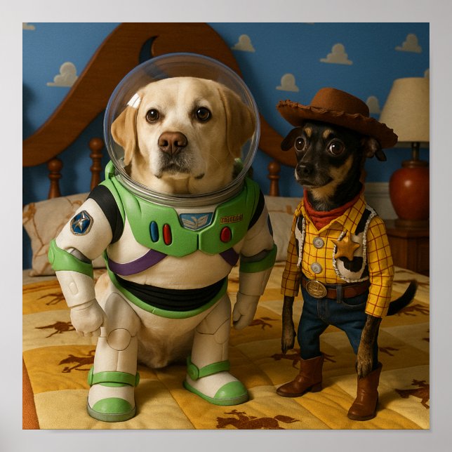 Poster "Toy Friends" (Frente)