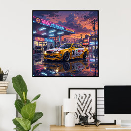 Poster Toyota Chaser JTCC