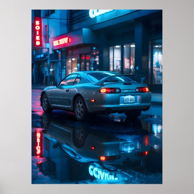 Poster Toyota Supra (Frente)