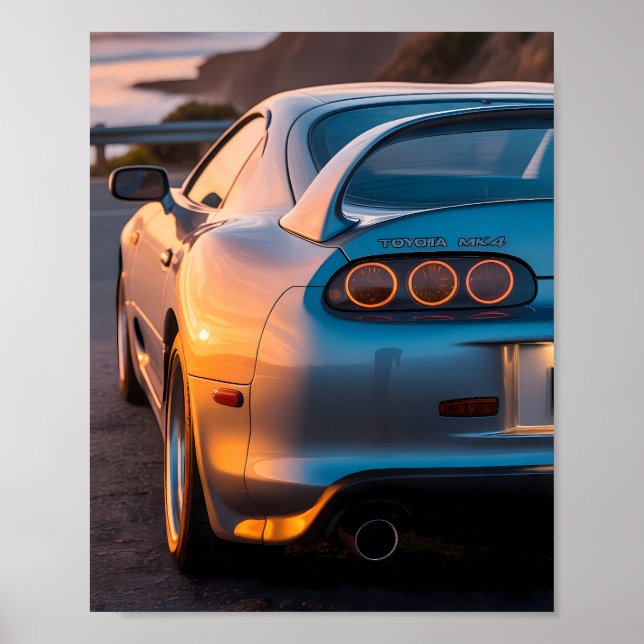 Poster Toyota Supra (Frente)