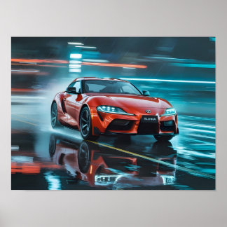 Poster Toyota Supra