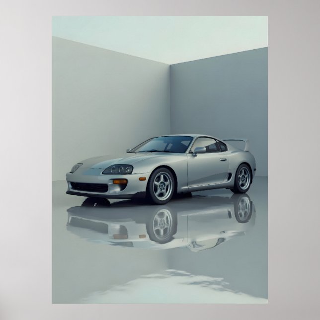 Poster Toyota Supra (Frente)