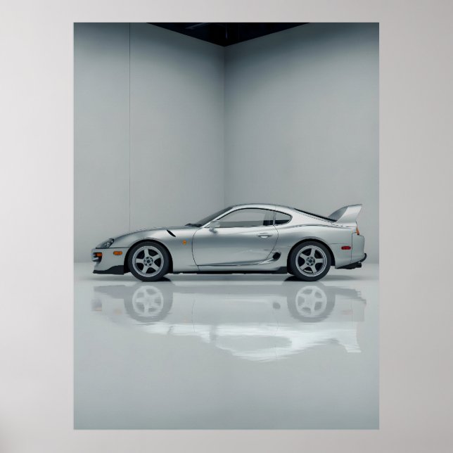 Poster Toyota Supra (Frente)