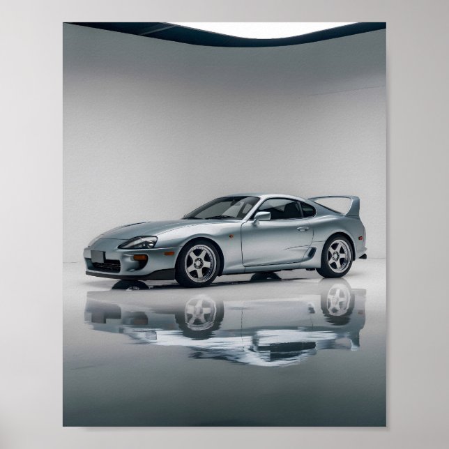 Poster Toyota Supra (Frente)