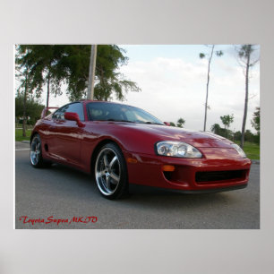 Pôster Toyota Supra MKIV