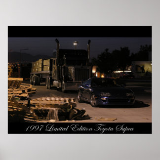 Pôster Toyota Supra Turbo 1997