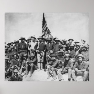 Pôster TR e Rough Riders