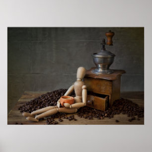 Poster Trabalhador do café