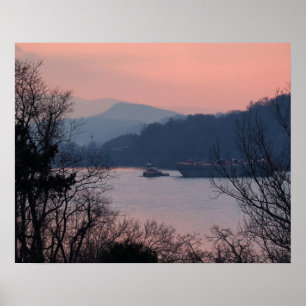 Pôster Trabalhando No Rio Ao Sol