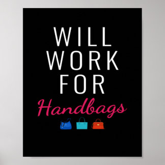 Poster Trabalhará Para A Moda De Bolsas