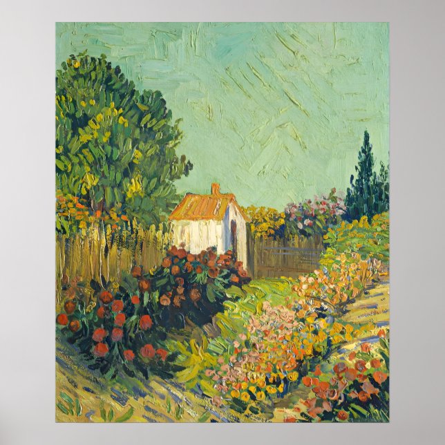 Poster Trabalho artístico de Vincent Van Gogh (Frente)