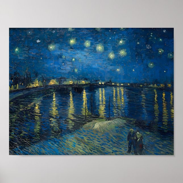 Poster trabalho artístico de Vincent Van Gogh (Frente)