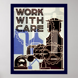 Poster Trabalho com cuidado