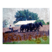 Trabalho da equipe Vintage