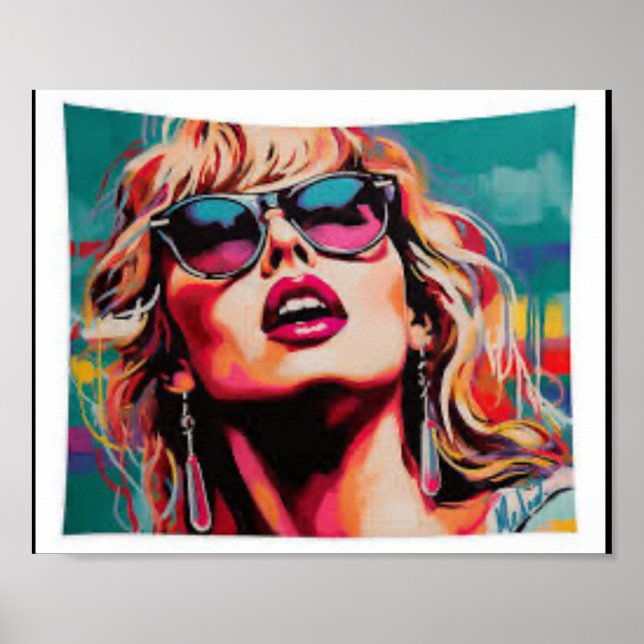 Poster Trabalho de arte barato de tendência, um achado in (Frente)