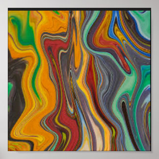 Poster Trabalho de arte barato de tendência, um achado in