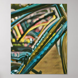 Poster Trabalho de arte Bikes