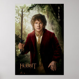 Poster Trabalho de arte da Edição Limitada: BILBO BAGGINS