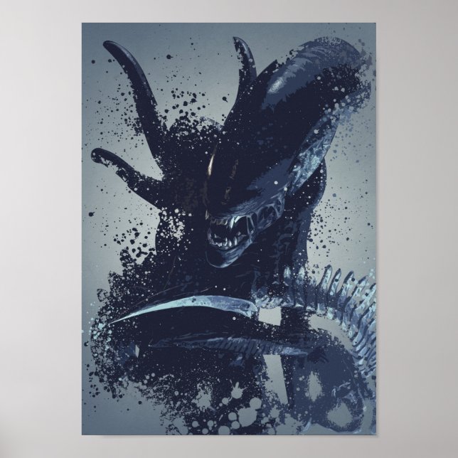 Poster trabalho de arte de alienígena do guerreiro (Frente)