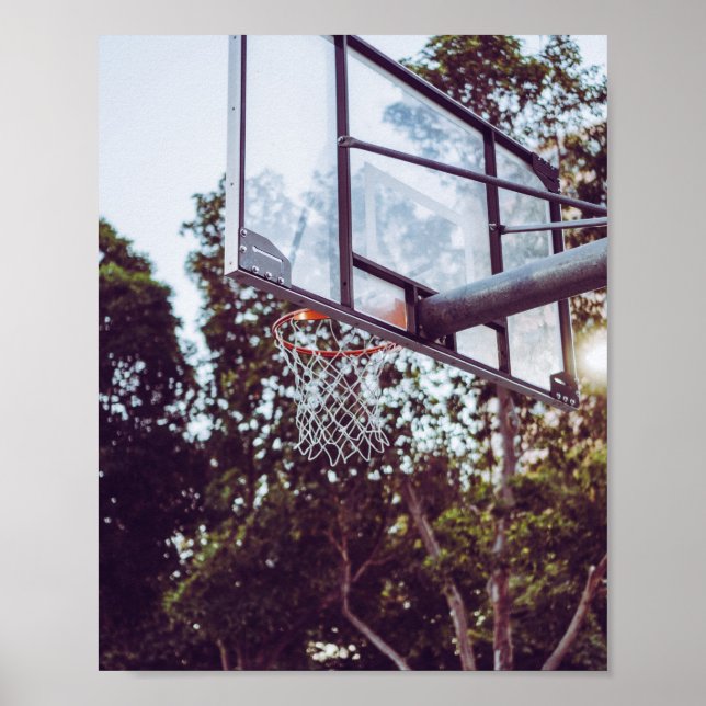Poster Trabalho de arte de basquete incrível (Frente)